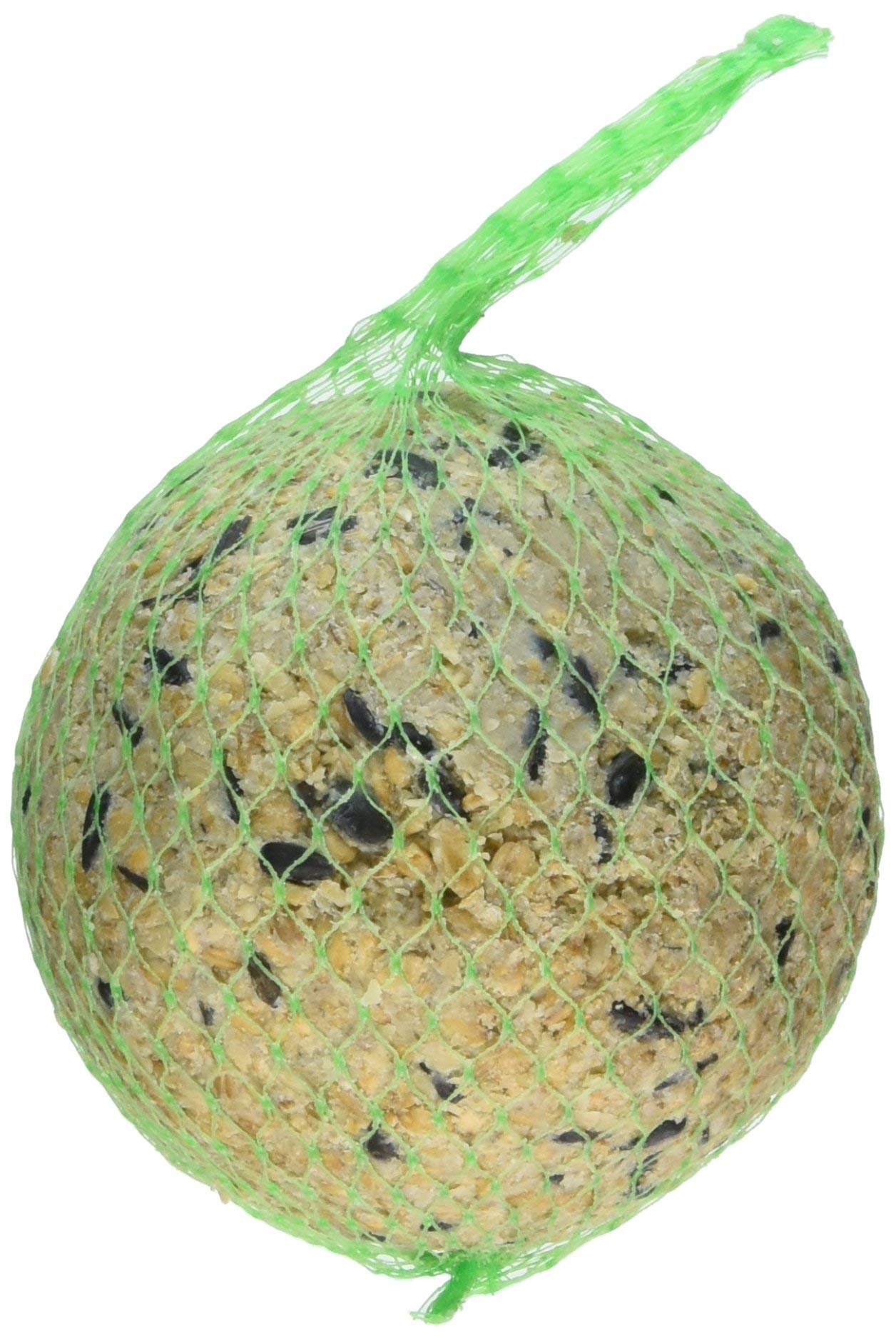 Erdtmanns 7 By 4.5 By 4-Inch Suet Ball Packed In A Green Net Pet Treat, Xx-Large