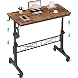 Small Portable Rolling Standing Desk - 32 Inch