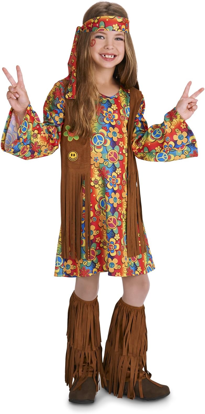 Fringe 60's Hippie Child Costume