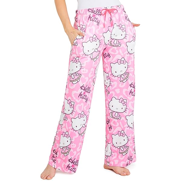 Siliteelon Women's Pajama Pants, Cotton, Drawstring, Pockets, Red