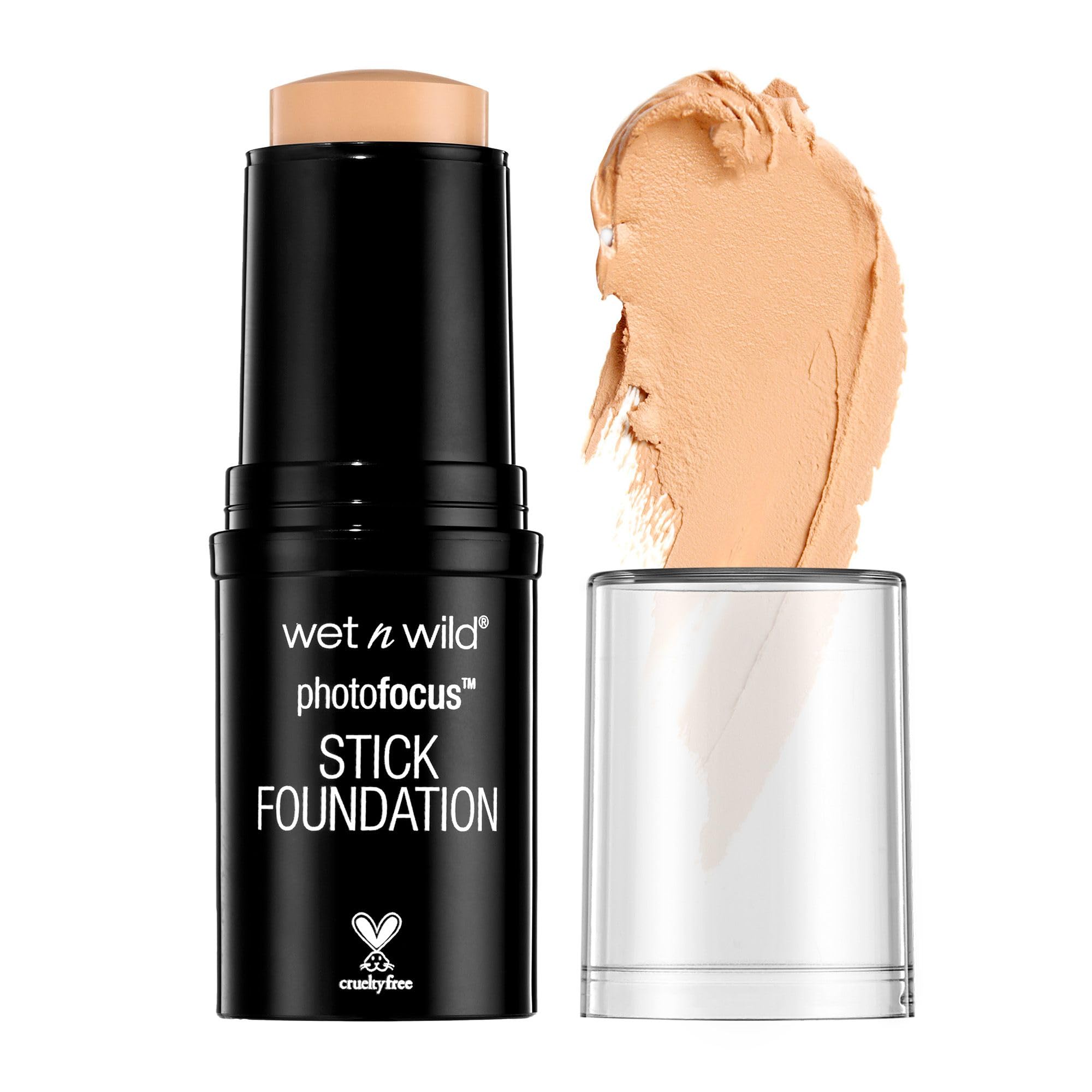 Photo 1 of wet n wild Photo Focus Matte Foundation Stick Makeup, Shell Ivory | Vegan & Cruelty-Free