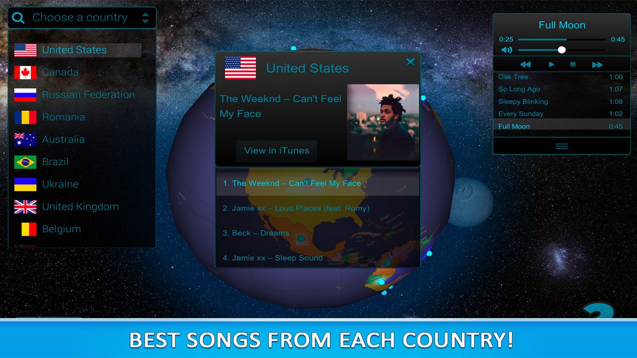 Music Globe 3D - Thumbnail 2