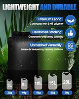 Victoper Waterproof Dry Bag Set 3 Pcs 5L 10L 20L Large Capacity view 4