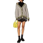 Line + Dot Rent The Runway Pre-Loved Mckenzie Striped Cardigan