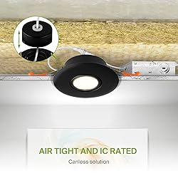 ASD 6 Pack 3 Inch Gimbal LED Recessed Lighting with