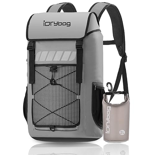 IDRYBAG Waterproof Backpack for Men 25L/45L, Dry Bags Waterproof Bag Kayak,  Waterproof Dry Bag Backpack Hiking in Kuwait Whizz Dry Bags