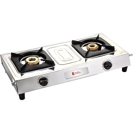 Buy Blue Star Shine Classic Stainless Steel 2 Burner Gas Stoves