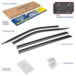 Goodyear Shatterproof Side Window Deflectors for