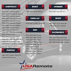 2X USARemote Replacement Key for Cadillac Escalade