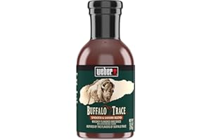 Weber Buffalo Trace Whiskey Flavored BBQ Sauce, 13.3 oz