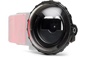 JOBY SeaPal 6" Dome, for SeaPal Waterproof Smartphone Case, 50/50 Above - Underwater Shooting, for Action Content Creation, Videography, Photography, Surfing,Snorkeling, Diving, Surfing,JB01949-BWW