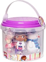 Disney Store Doc McStuffins 5 Pc Bath Toy Set Bath Time Bucket Figures view 8