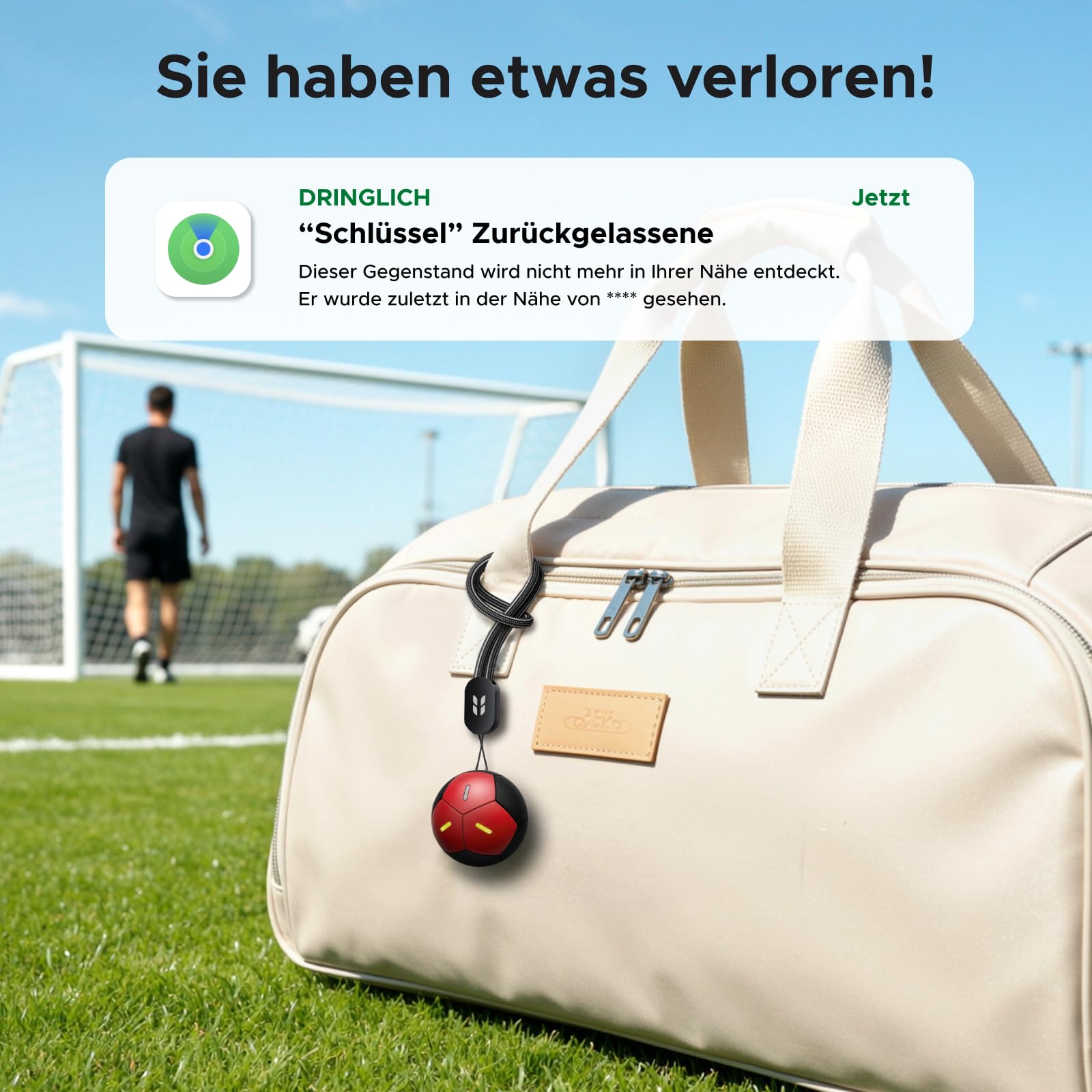 UGREEN FineTrack 2 Fußball Tracker kompatibel mit Apple Find My (nur iOS) 7
