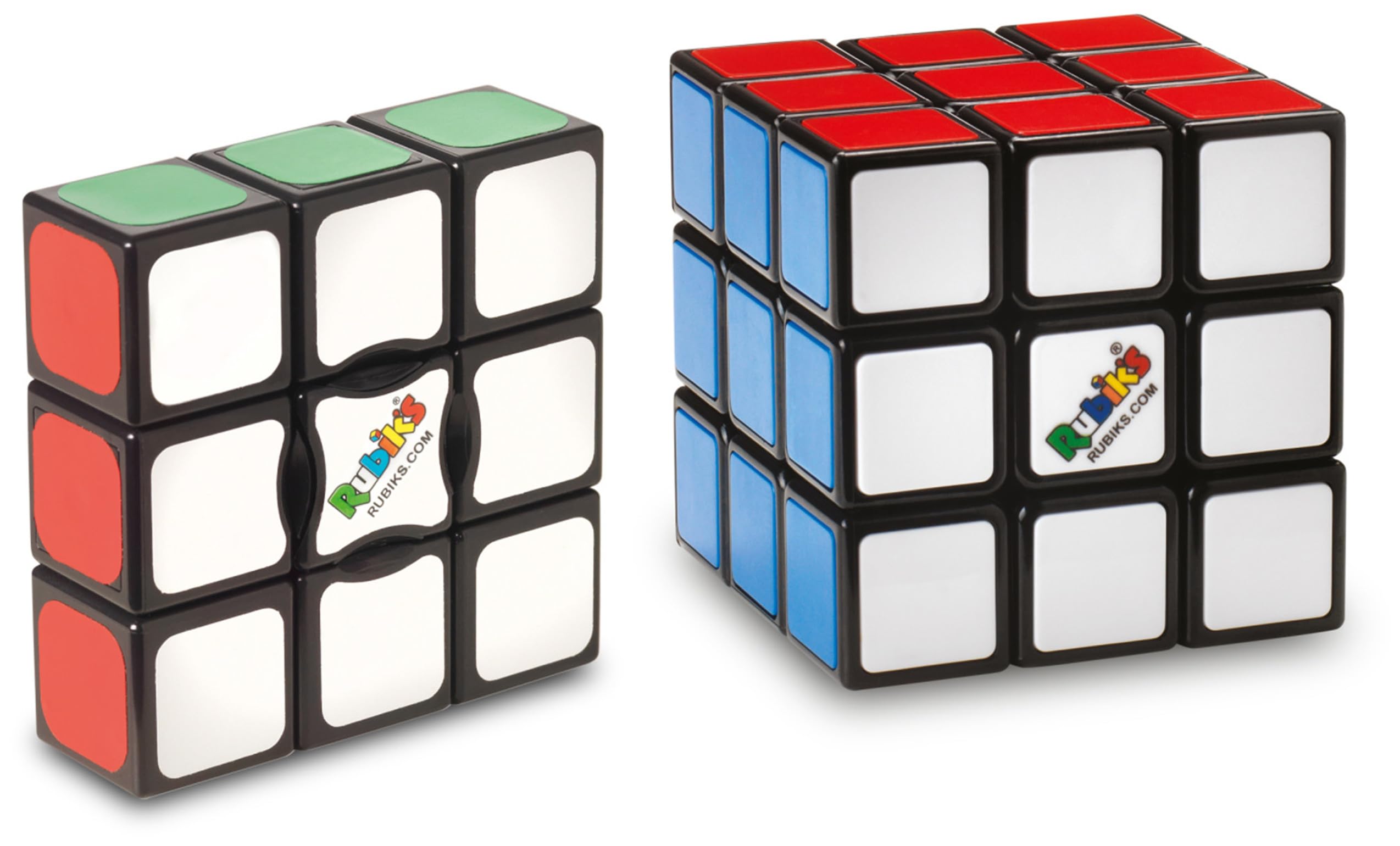 Rubik’s Cube | The Starter Pack - The Original 3x3 Cube and Edge Classic Problem-Solving Puzzles, For Beginners