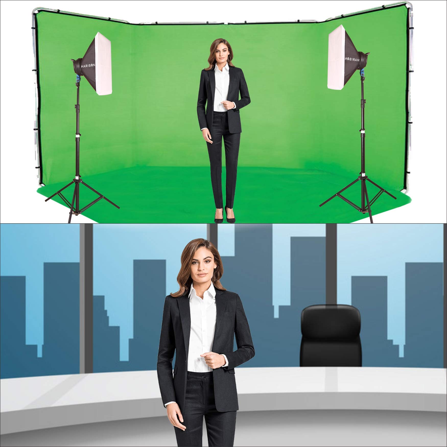 Harison Quadlux Mark Ii Double Kit Fluorescent Light For Still