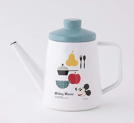 Amazon 富士ホーロー ディズニー ケトル ミッキー ミニー 1l ホワイト Dy 1 0dp やかん ケトル オンライン通販
