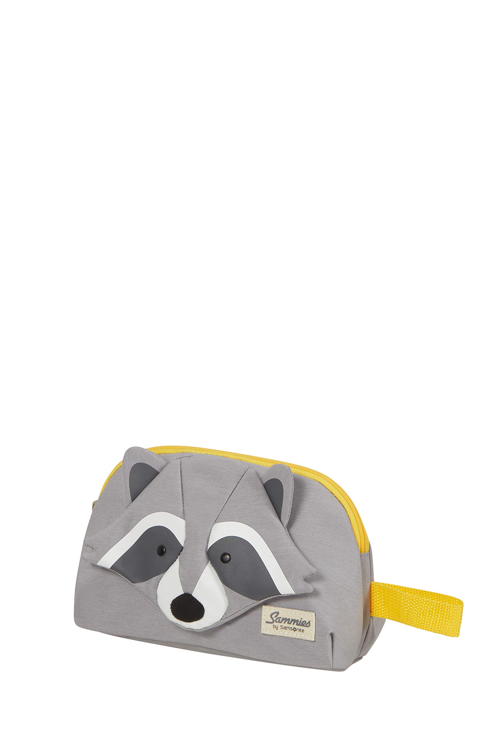 Samsonite Happy Sammies Eco - Kulturbeutel, 22 cm, 2.5 L, Grau (Raccoon Remy)
