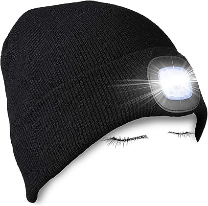 LED Lighted Beanie Hat