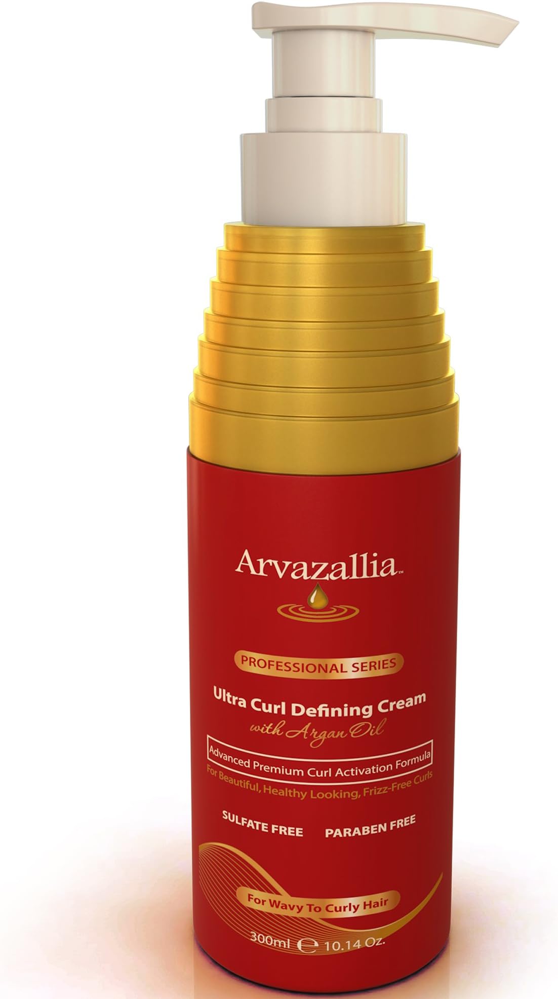 Ultra Curl Defining Cream with Argan Oil By Arvazallia for Wavy and Curly Hair