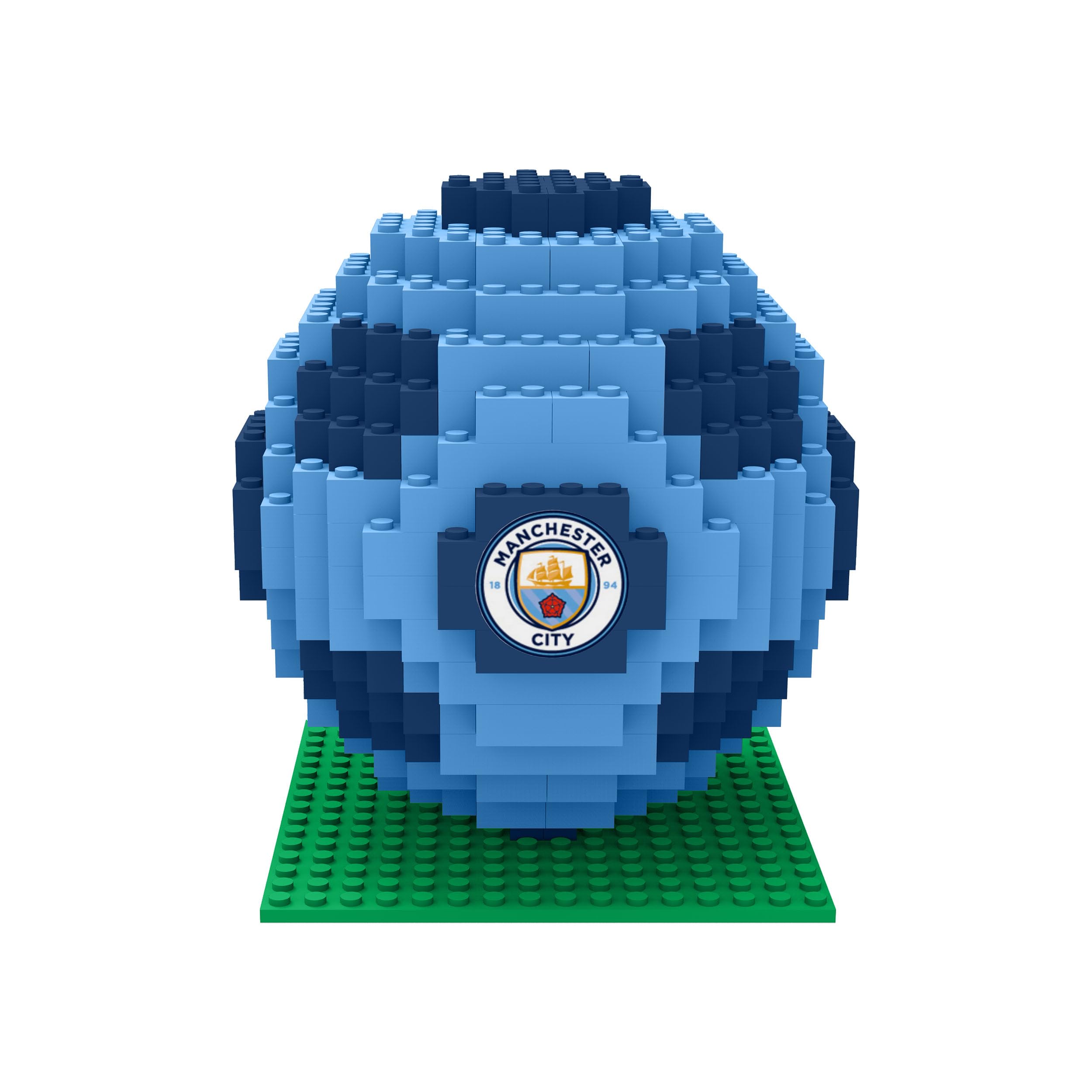 FOCO Officially Licensed Olympique de Marseille BRXLZ XL Football 3D Bricks Construction Toy Model