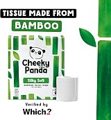 The Cheeky Panda Bamboo Toilet Rolls Bulk Buy 45 Rolls 3 Ply Plastic Free view 9