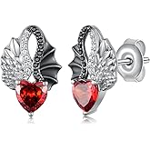 Gothic Earrings Sterling Silver Goth Earrings Halloween Goth Gifts Jewelry for Women