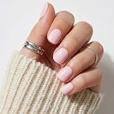 Glamnetic Press On Nails, Super Short Glossy, Fake Nails 30pc Nail Kit | Baby pink press on nails: Sugar Bb. Full kit. Glossy finish. Wear fake nails up to 2 weeks.