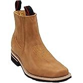 Western Shops Mens Short Ankle Western Rodeo Cowboy Boots