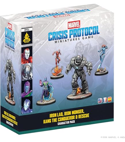 Amazon.com: Marvel: Crisis Protocol Blue Marvel & Spectrum