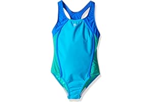 Speedo Girl's Swimsuit One Piece Closed Racerback