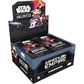 Star Wars: Unlimited TCG Ashes of the Empire Booster Display | 24 Booster Packs Trading Card Game Expansion Featuring Battle of Endor Characters, Ages 12+, 2+ Players, 20 Minute Playtime