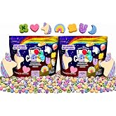 Lucky Magical Marshmallows Charms with JUMBO Unicorns, 8oz 2026 Limited Edition for Baking, Desserts, Hot Chocolate &amp; Snacks