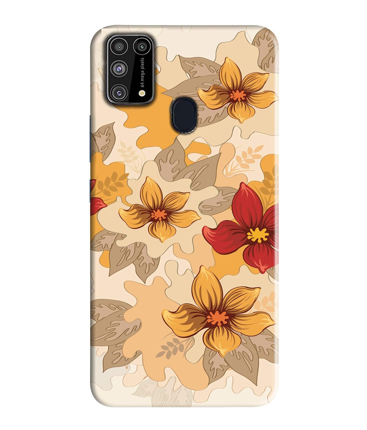 GIFTPUR® Hard Back Cover Case for Samsung M31 / M31 Prime / F41Orange