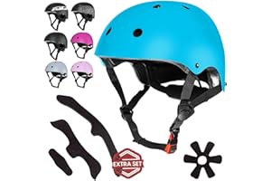 MhIL Adults & Kids Bike Helmets for Men Women – Adjustable Certified Kids Helmet for Boys Girls, Bicycle Toddler Helmets for Skateboard Scooter Cycling Multi-Sport Helmets for Toddlers, Kids & Adults