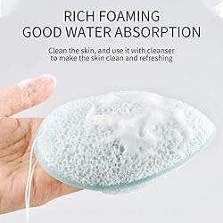 DAGEDA 2 PCS Konjac Facial Sponge, Deep Pore