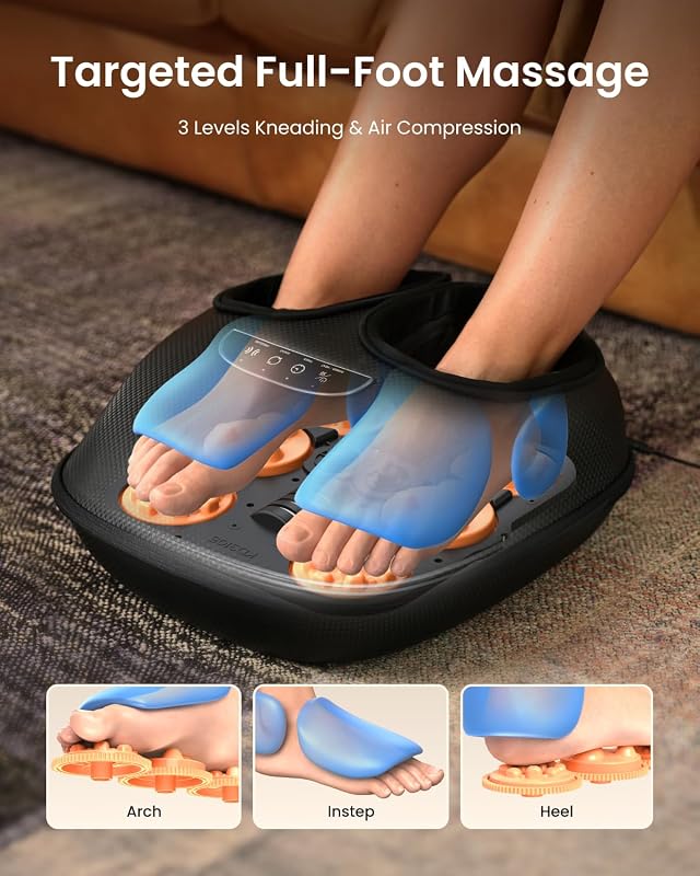 Fußmassagegerät, Fussmassagegerät Elektrisch Testsieger mit Wärme