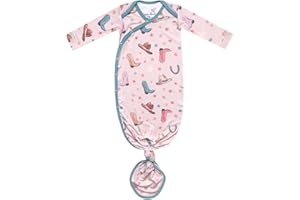 Copper Pearl Newborn Knotted Gown Cheyenne