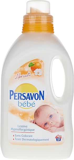 Persavon Lessive Bebe Lait Abricot 1 5 L Lot De 2 Amazon Fr Hygiasne Et Soins Du Corps