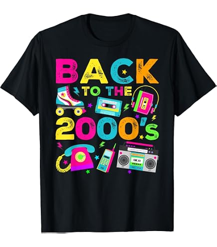 Amazon.com: 2000s Two Thousands Vibe Retro Vintage 00s Fashion T