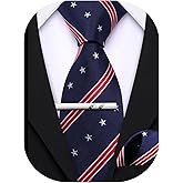 Barry.Wang Boys Ties School Pre-Tied Kids Necktie Handkerchief Clip Set Uniforms Child Ties for 8-14 Years Wedding Party