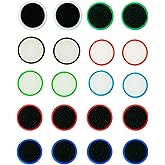 CTHTBZ 20PCS Silicone Joy-Con Thumb Grip Caps, Analog Thumbstick Joystick Covers Compatible with Nintendo Switch/Lite/OLED Controller Accessories