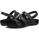 Vionic Women's Women's Rest Amber Backstrap Sandal - Ladies Adjustable Walking Sandals with Concealed Orthotic Arch Support