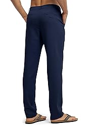 Willit Men's Linen Pants Casual Linen Dress Pants