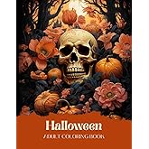 Halloween Coloring Book for Adults: 44 Intricate Designs of Halloween Coloring Pages | Coloring Book for Adults Relaxation