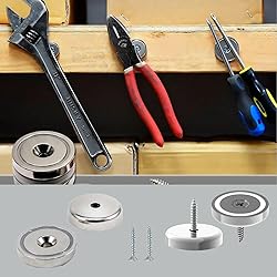 N52 Neodymium Magnets with Countersunk Hole and
