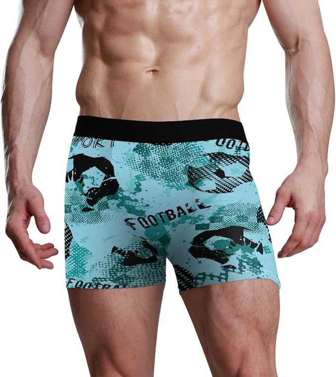 TaTaisu Football Soccer S M L XL Men's Underwear Boxers Briefs Soft