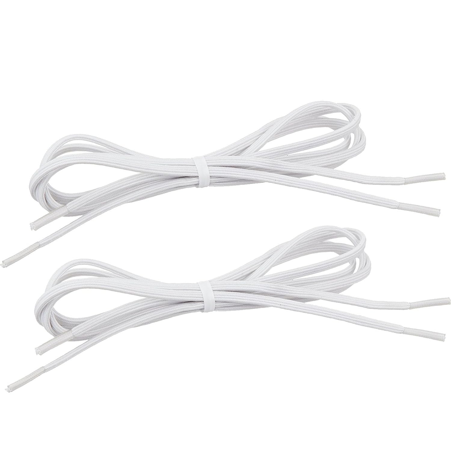 Sammons Preston Tylastic Shoelaces, White, 36" Long x 5/16" Wide, Strong Elastic No-Tie Shoe Laces Create Easy Slip-On Shoes & Give Good Support, Adaptive Dressing, Aid to Activities of Daily Living: Industrial & Scientific