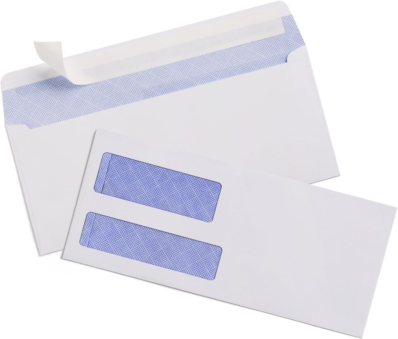 500 #9 INVOICE Envelopes by Sigma Source 3-7/8" x 8-7/8" Double Window Security Tint for QuickBooks, Computer Generated Invoices, Billing Statements and Legal Documents (Not For Quickbooks CHECKS)