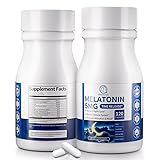BBEEAAUU Melatonin 5mg Extended Release Supplements
