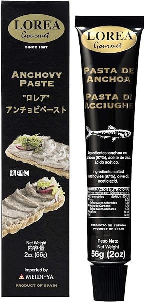 Amazon ロレア アンチョビペースト 56g 24個 明治屋 魚介の缶詰 瓶詰 通販 Amazon ロレア アンチョビペースト 56g 24個 明治屋 魚介の缶詰 瓶詰 通販